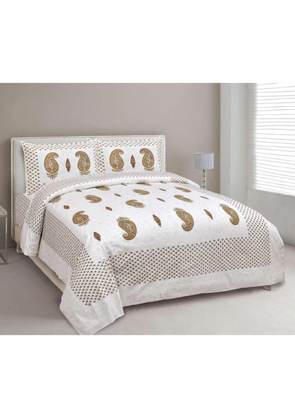 BS18: Kalbeliya Cotton Double Bed Sheets