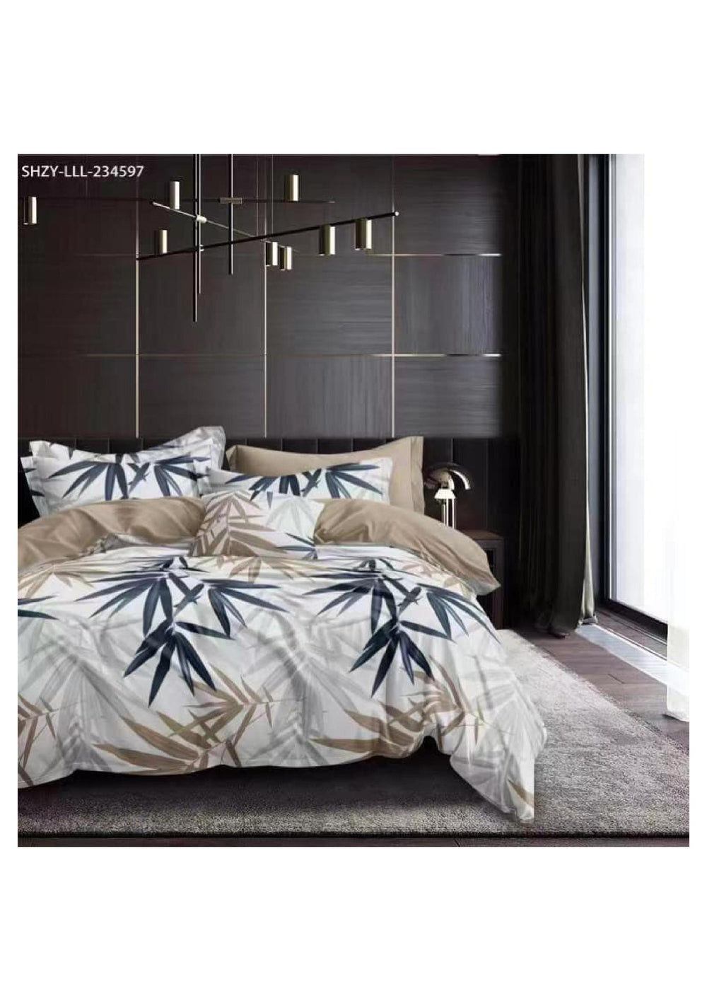 BS119: Atlas Gift Packing Double Bed Sheet Set With Dohar