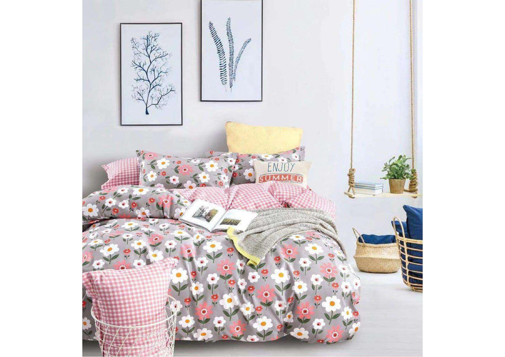 BS27: Eon Single Bed Sheets  (Pair Packing)