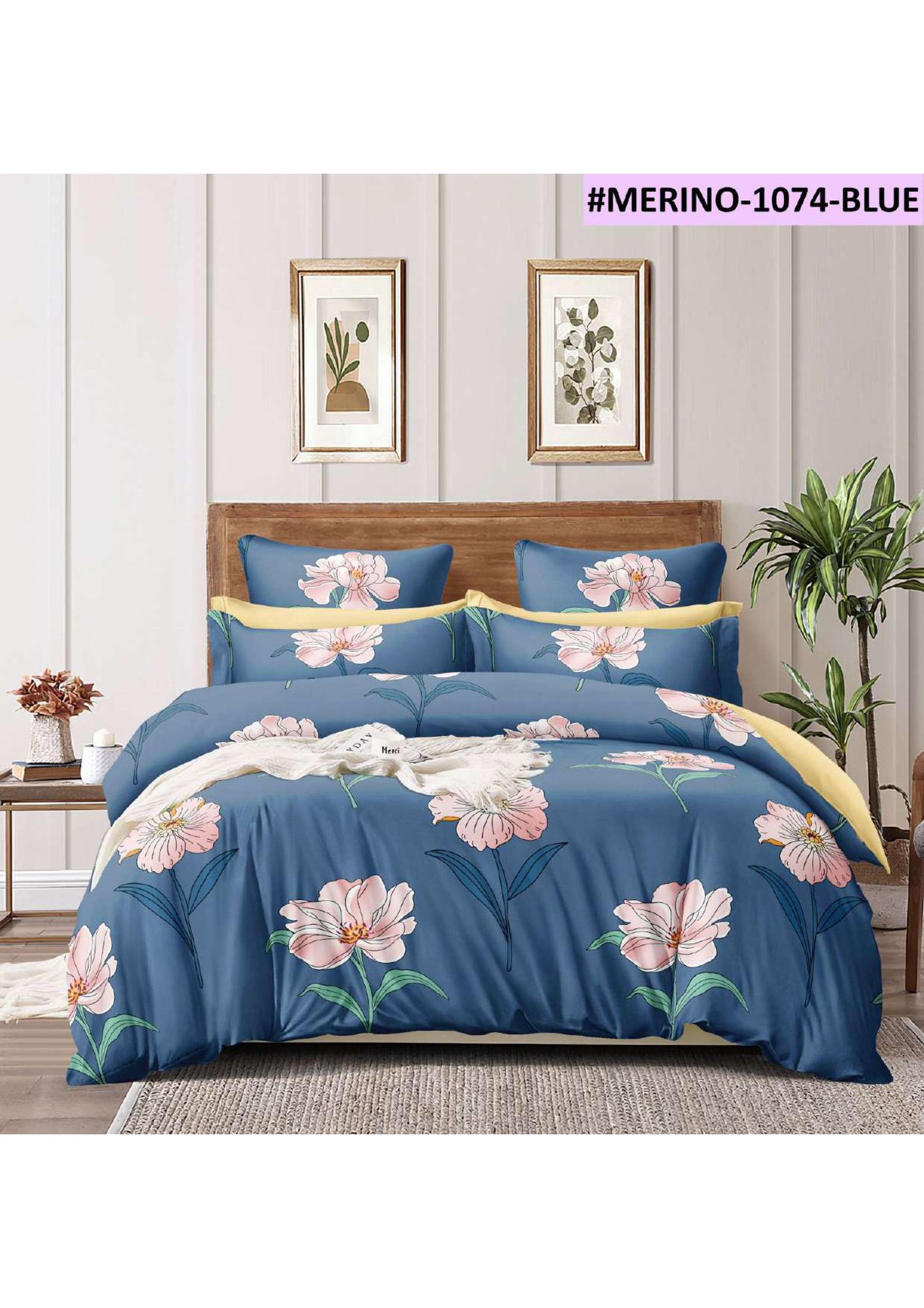 BS20: Celebration Book Fold Double Bed Sheets