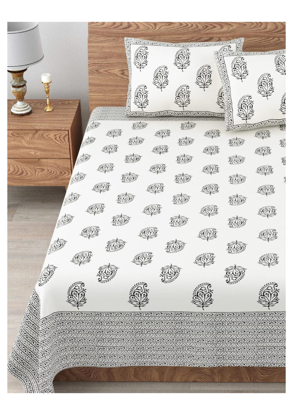 BS112: Kaya King Double Bed Sheets