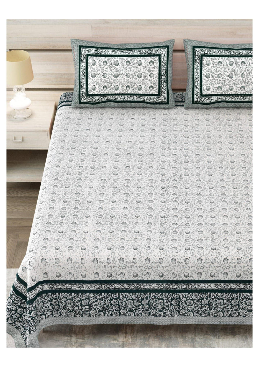 BS113: Kathak S. King Double Bed Sheets