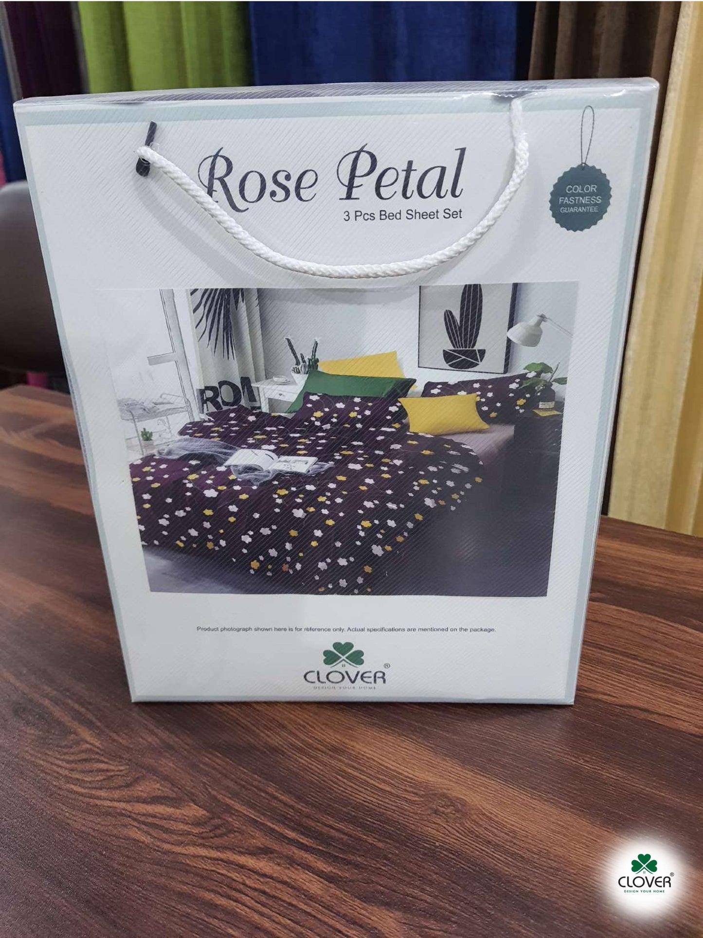 BS49: Rose Petal Gift Packing Double Bed Sheets