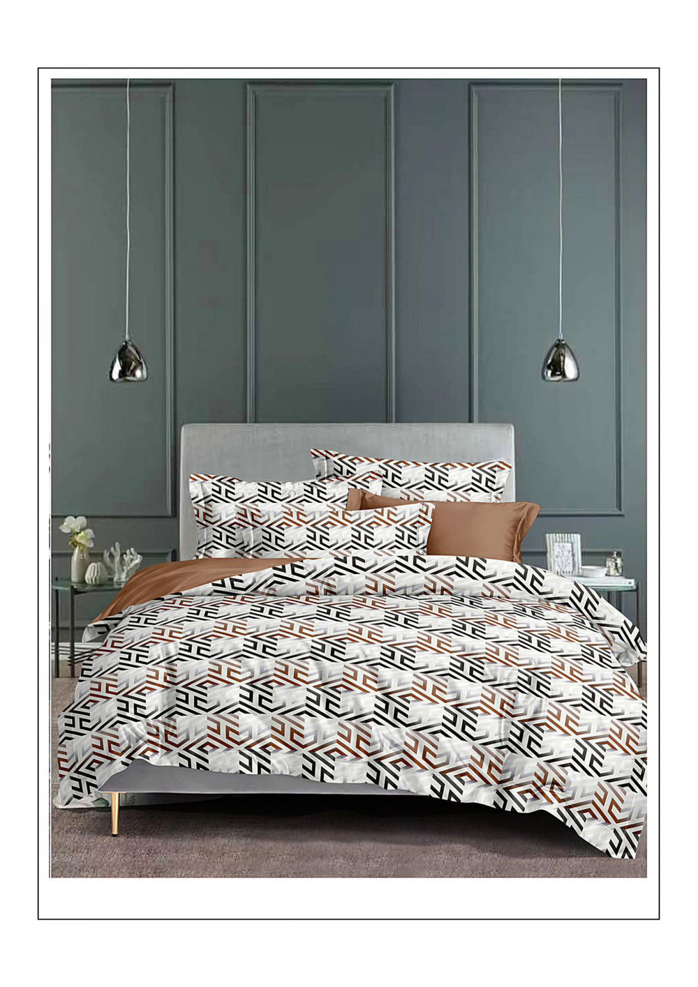 BS24: Pristine Book Fold Double Bed Sheets
