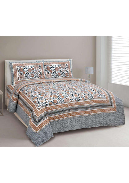 BS18: Kalbeliya Cotton Double Bed Sheets
