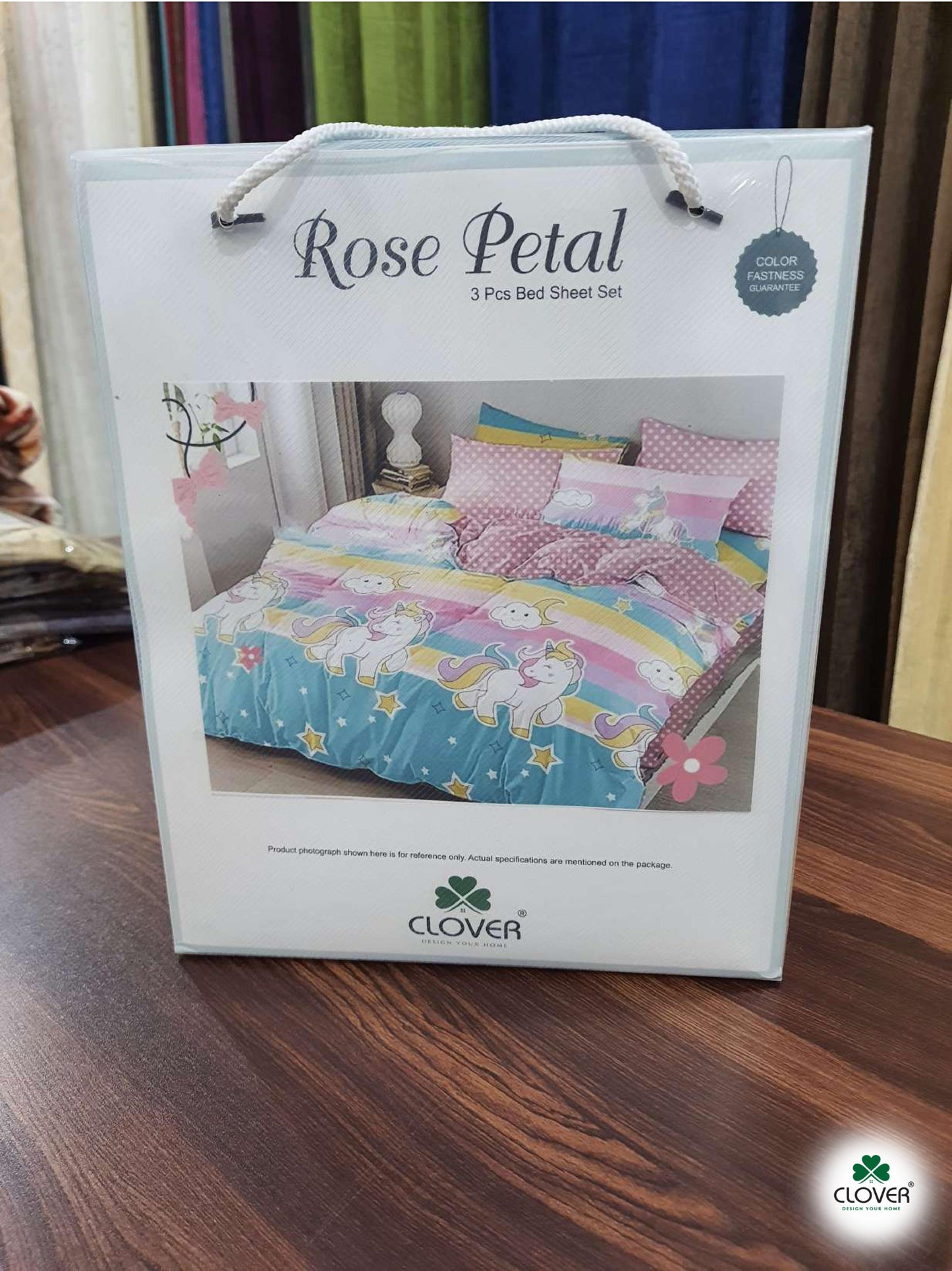 BS49: Rose Petal Gift Packing Double Bed Sheets