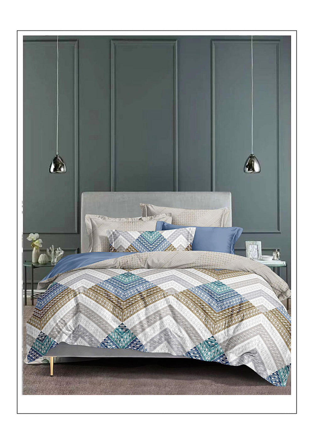 BS24: Pristine Book Fold Double Bed Sheets