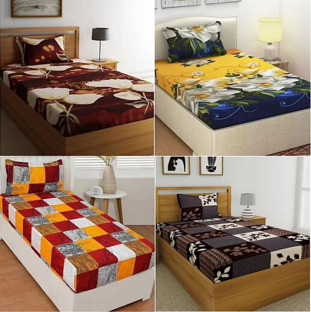 BS28: Alto Single Bed Sheets  (Pair Packing)