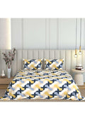 BS99: Kamet Double Bed Sheets Set With Dohar