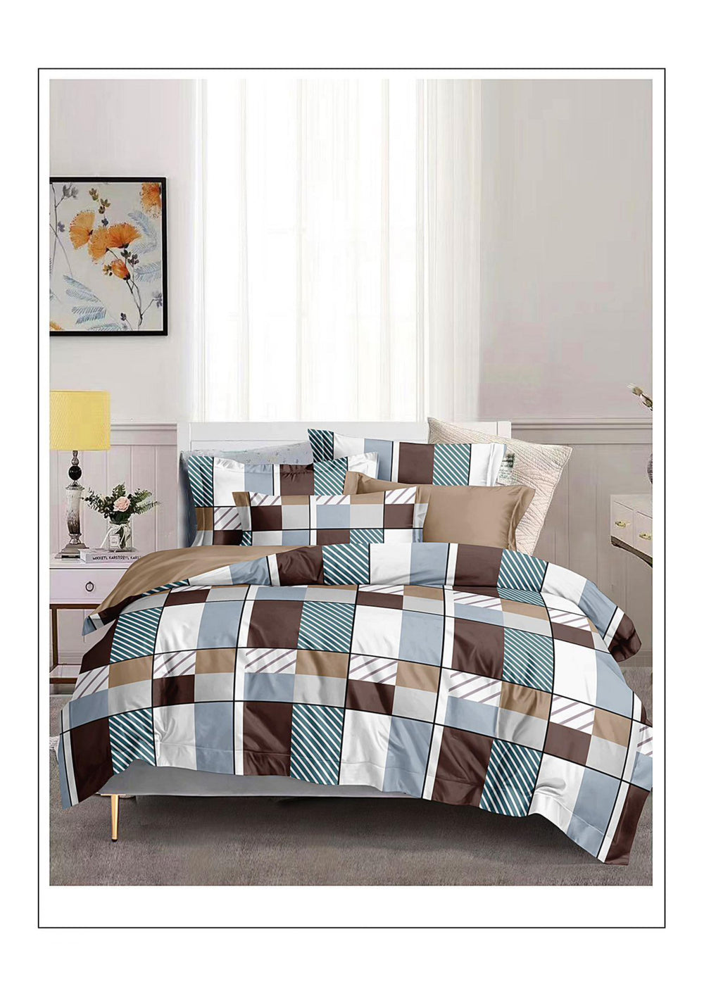 BS24: Pristine Book Fold Double Bed Sheets