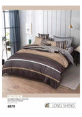 BS119: Atlas Gift Packing Double Bed Sheet Set With Dohar