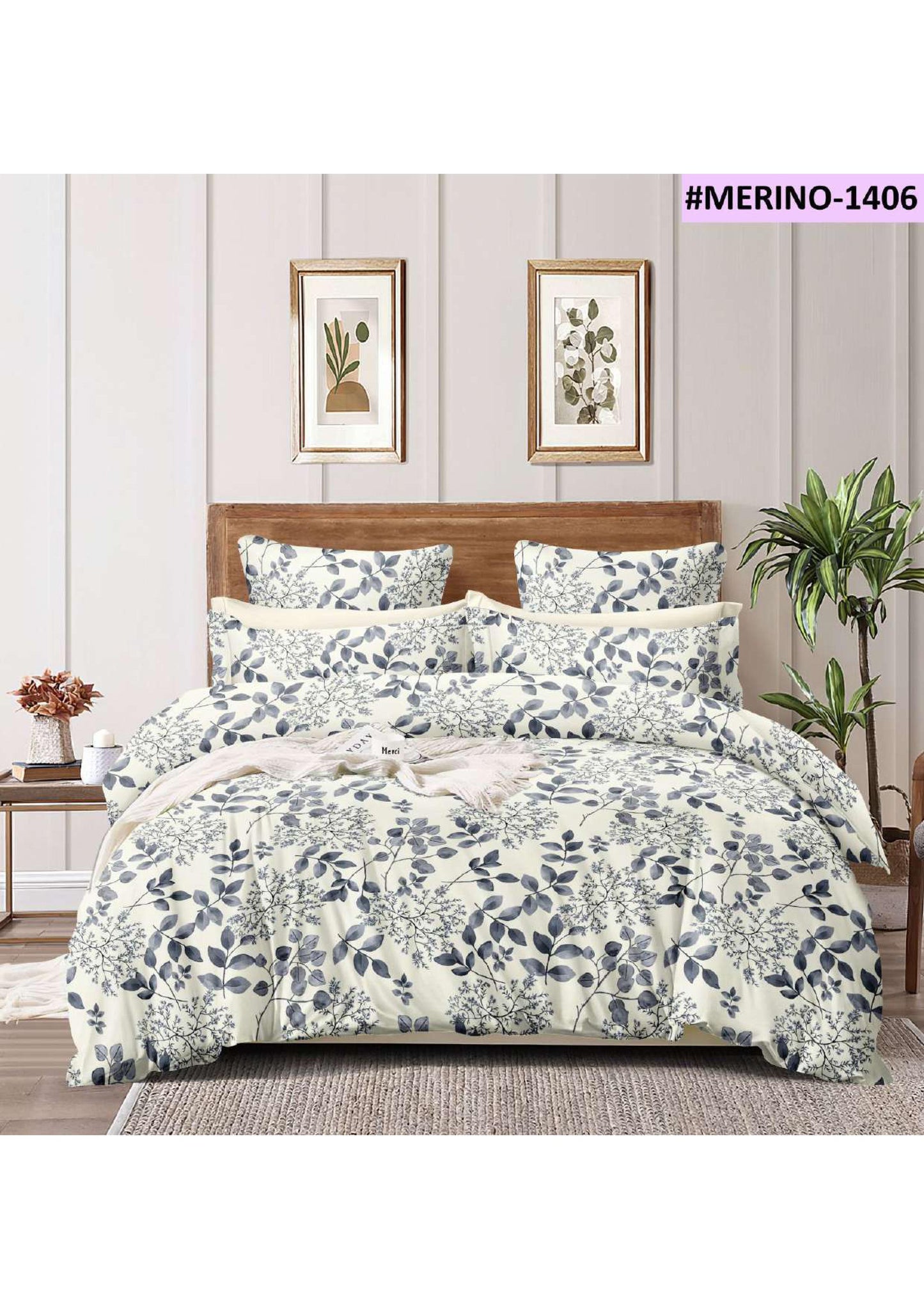 BS20: Celebration Book Fold Double Bed Sheets