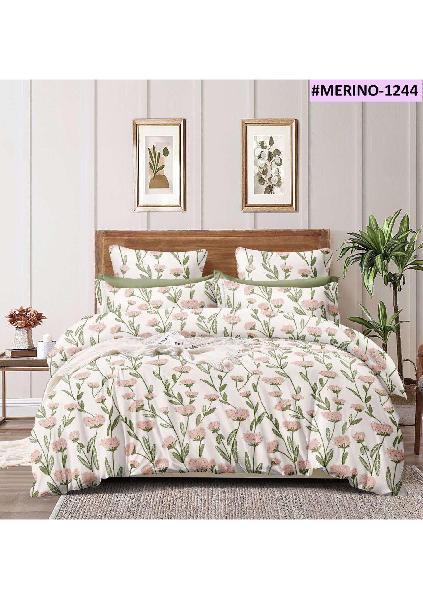 BS20: Celebration Book Fold Double Bed Sheets