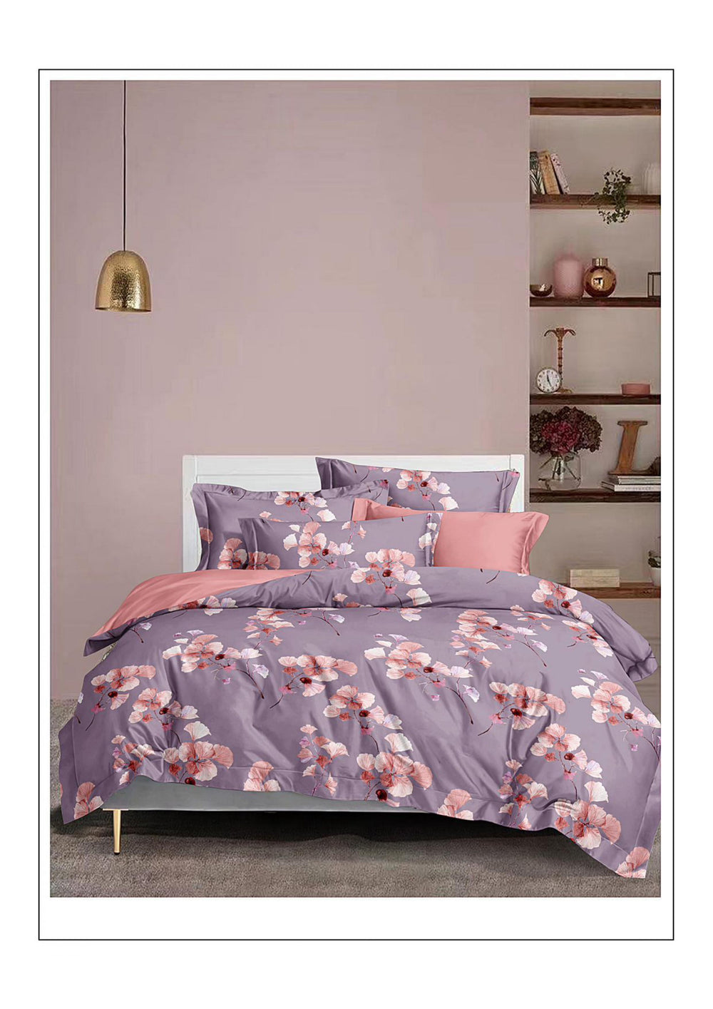 BS24: Pristine Book Fold Double Bed Sheets
