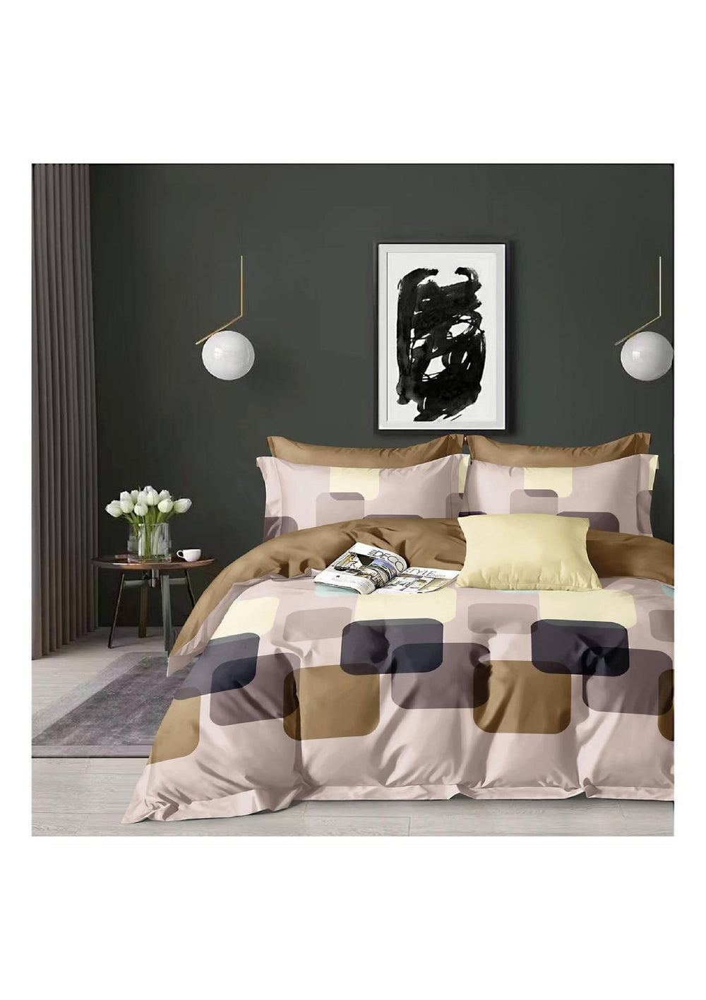 BS29: Globus Book Fold Double Bed Sheets