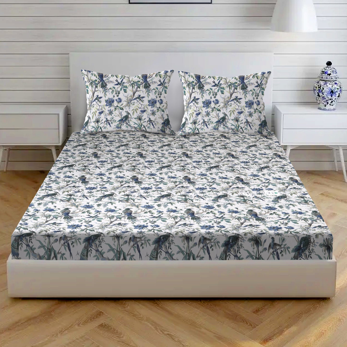 BS194: Nathdwara Diwan Bed Sheet Set