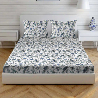 BS194: Nathdwara Diwan Bed Sheet Set
