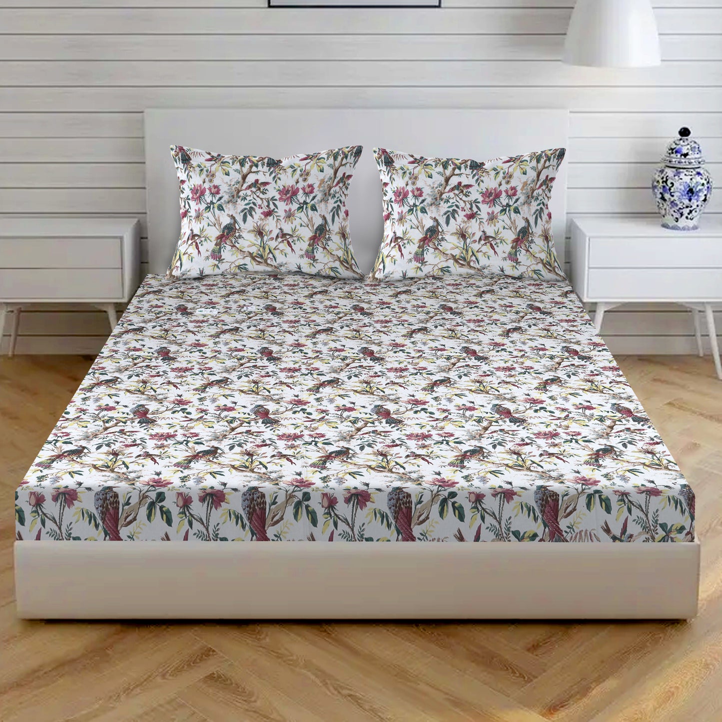 BS194: Nathdwara Diwan Bed Sheet Set