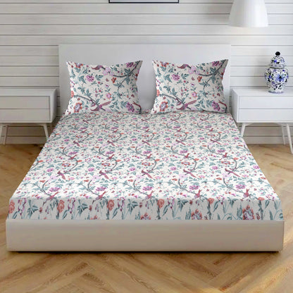 BS194: Nathdwara Diwan Bed Sheet Set
