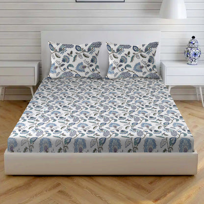 BS194: Nathdwara Diwan Bed Sheet Set