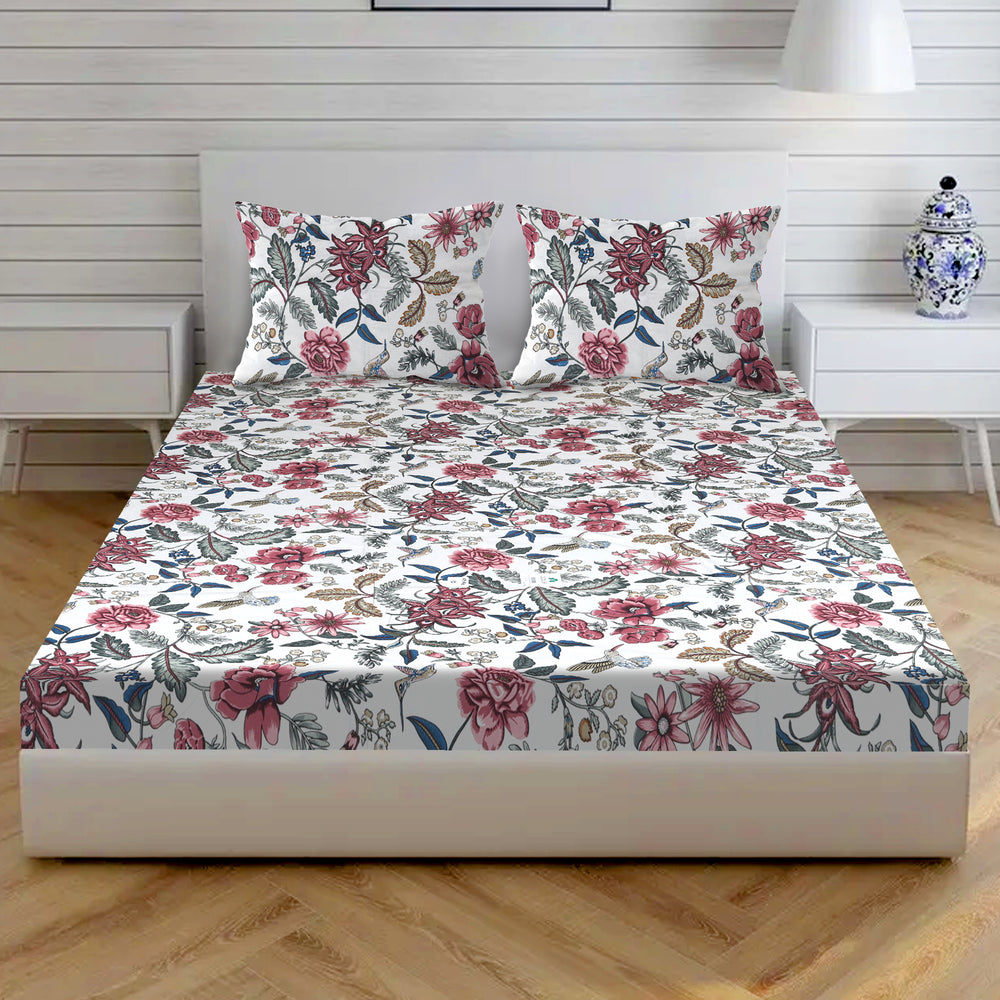 BS194: Nathdwara Diwan Bed Sheet Set