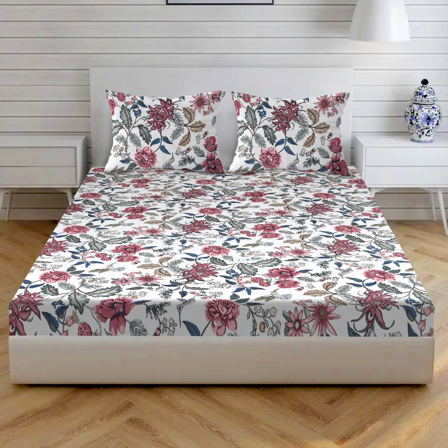 BS194: Nathdwara Diwan Bed Sheet Set