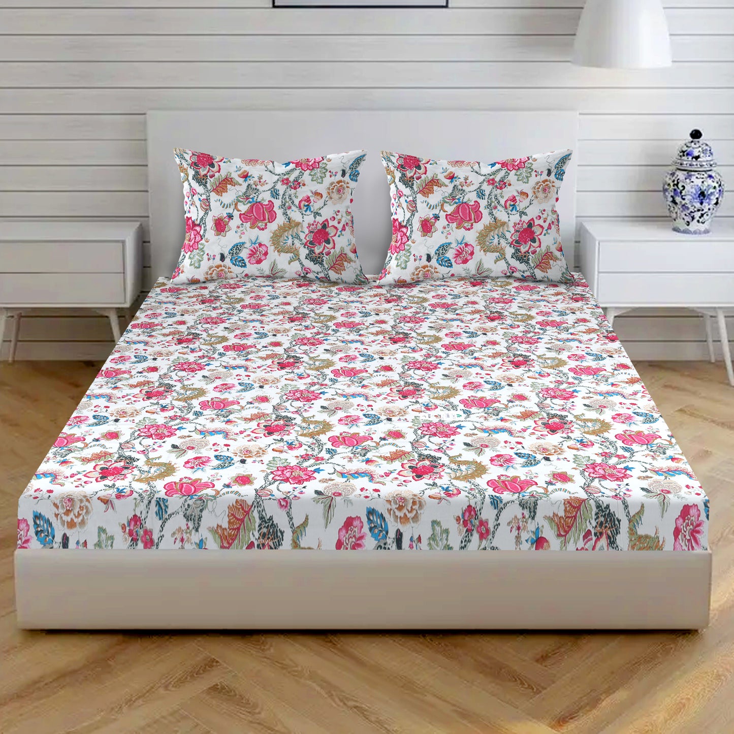 BS194: Nathdwara Diwan Bed Sheet Set