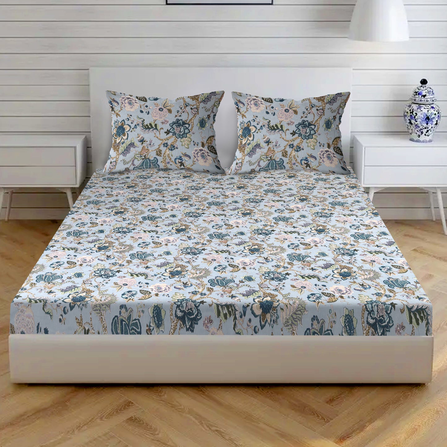 BS194: Nathdwara Diwan Bed Sheet Set