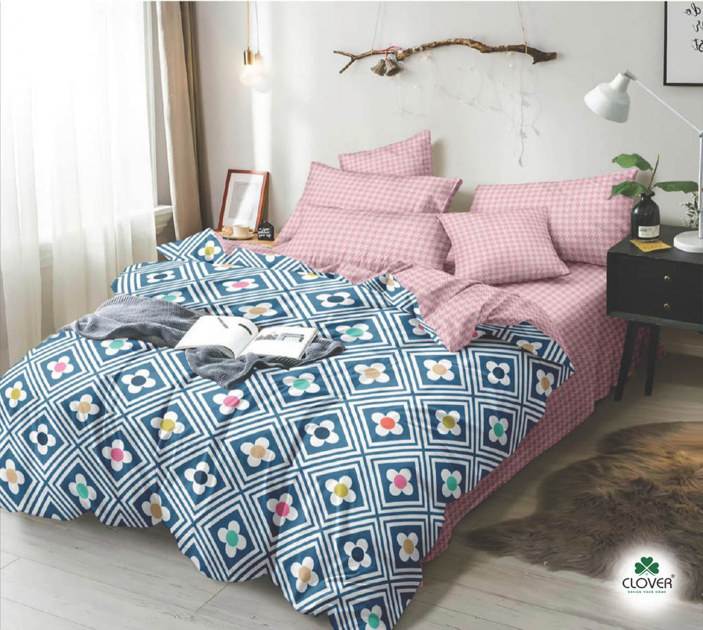 BS12: Cadbury S. King Fitted Double Bed Sheets