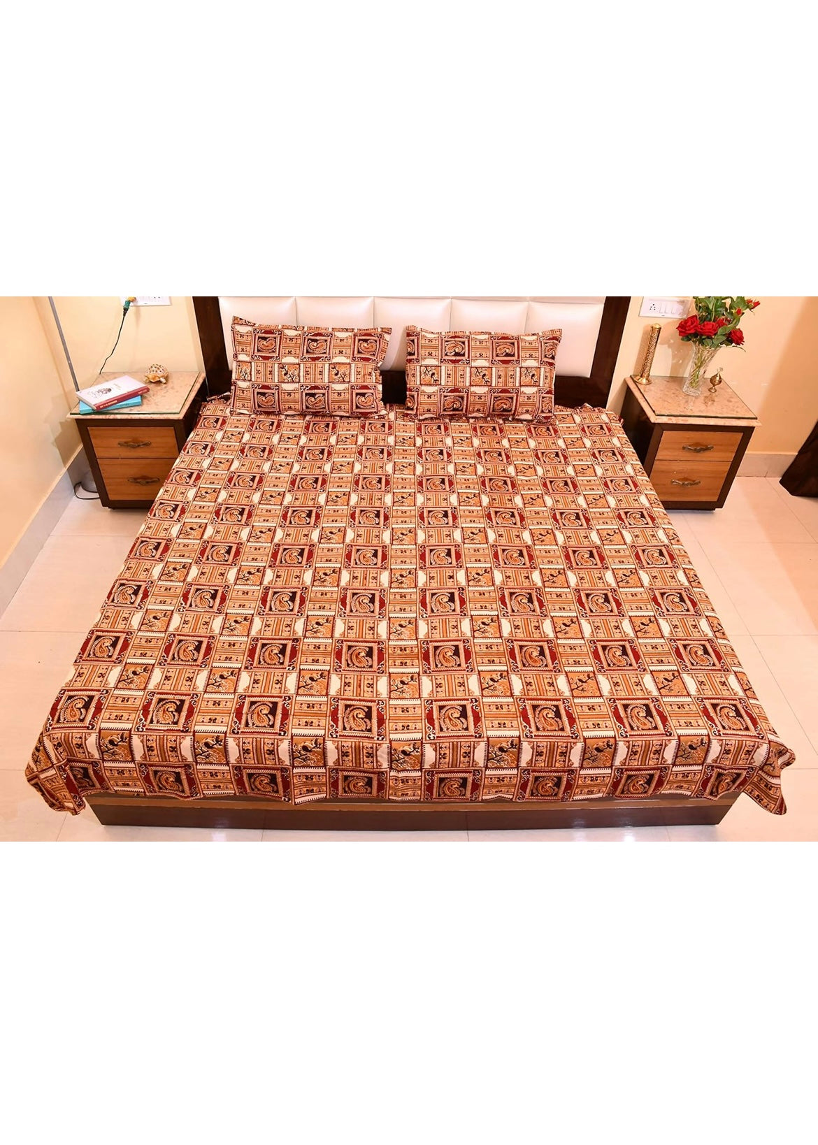 BS236: Rajwara Double Bed Sheets