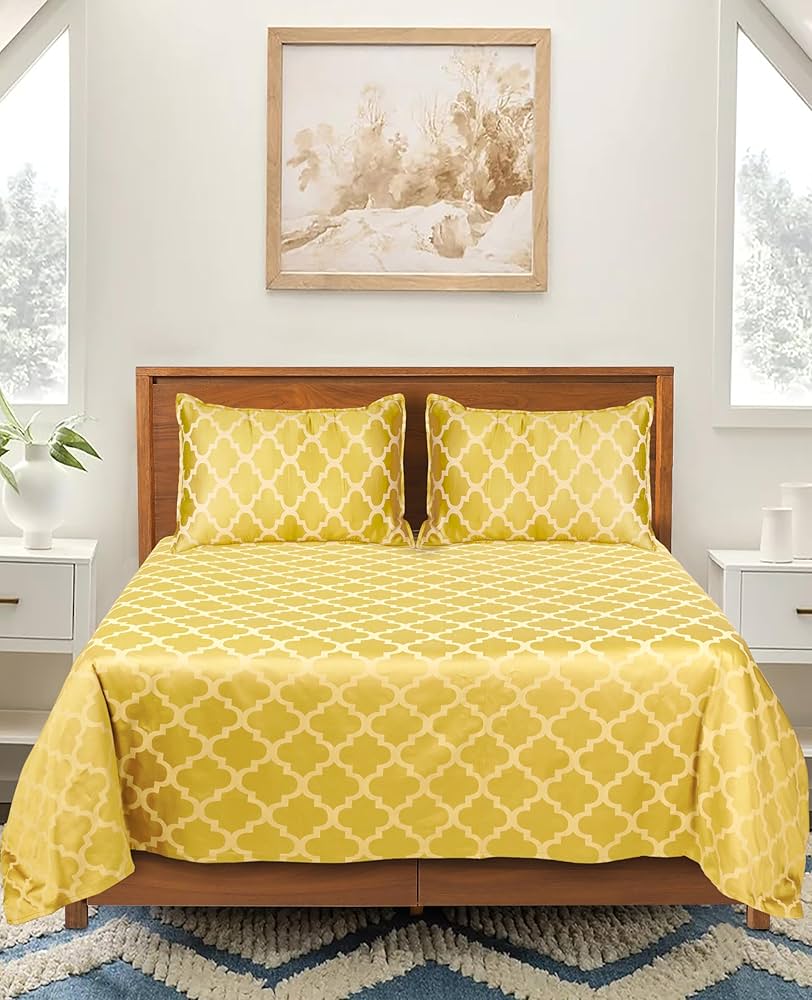 BS100: Kushaq Double Bed Sheets