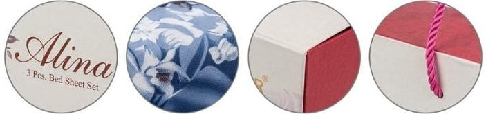 BS327: Alina Double Bed Sheets