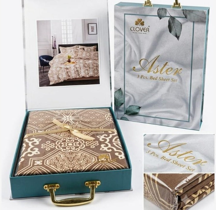 BS328: Aster Double Bed Sheets