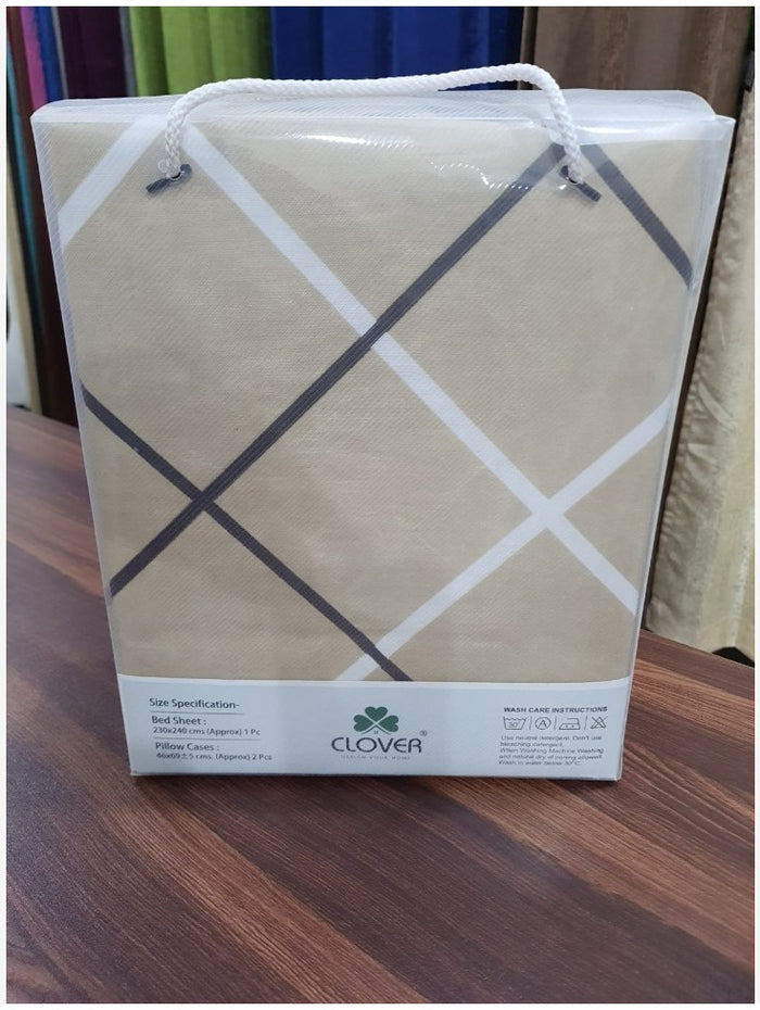BS49: Rose Petal Double Bed Sheets