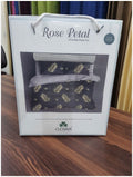 BS49: Rose Petal Double Bed Sheets