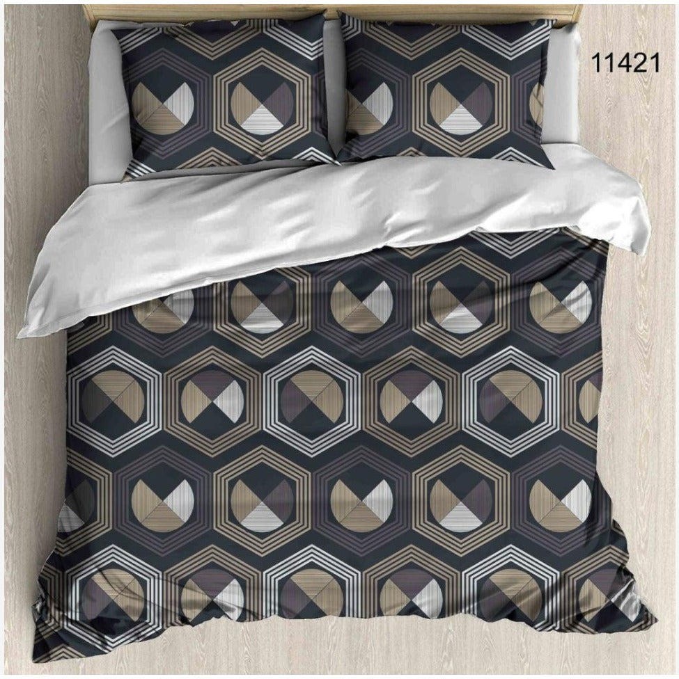 BS49: Rose Petal Double Bed Sheets