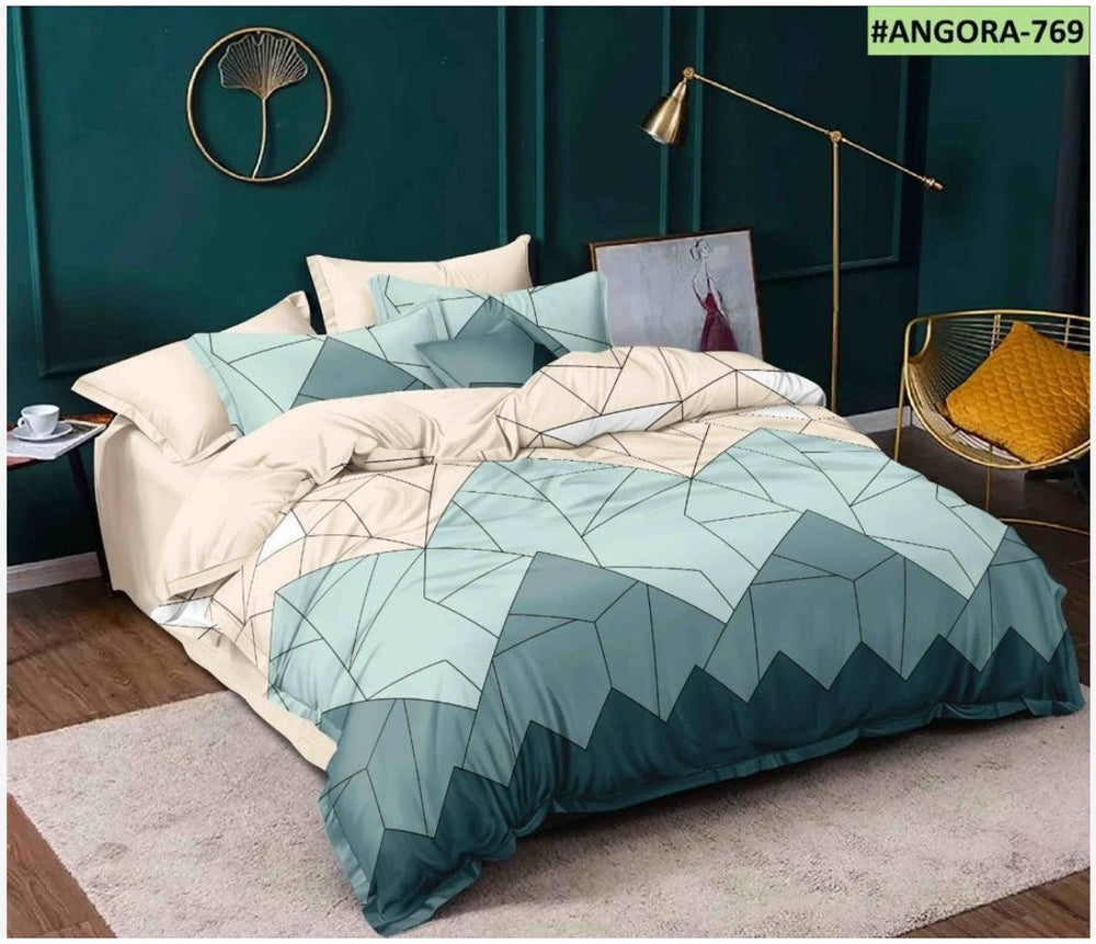 BS49: Rose Petal Double Bed Sheets