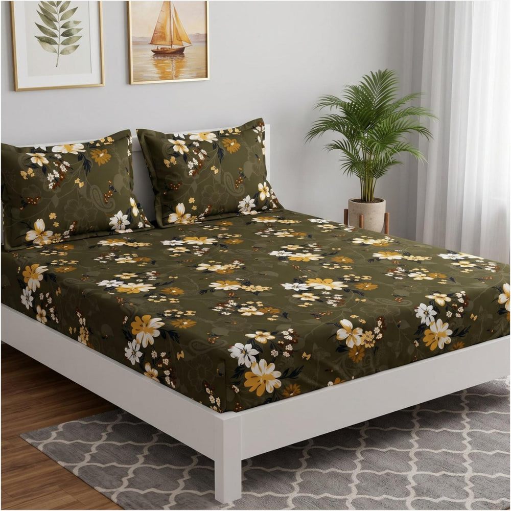 Alaknanda Bed Sheets - CLVONL49