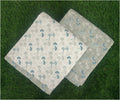 DR1 Blue Bird Single Bed Dohar - folded