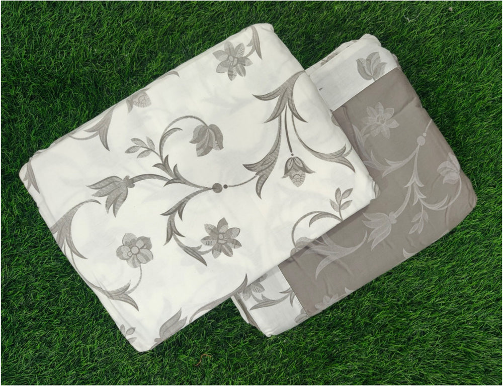 DR37 Gold Crest Double Bed Dohar Set