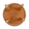 Warli Ottoman Stool - Printed