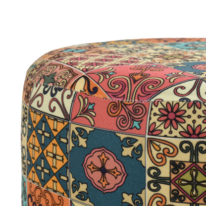 Warli Ottoman Stool - Printed