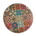 Warli Ottoman Stool - Printed