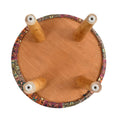 Warli Ottoman Stool - Printed
