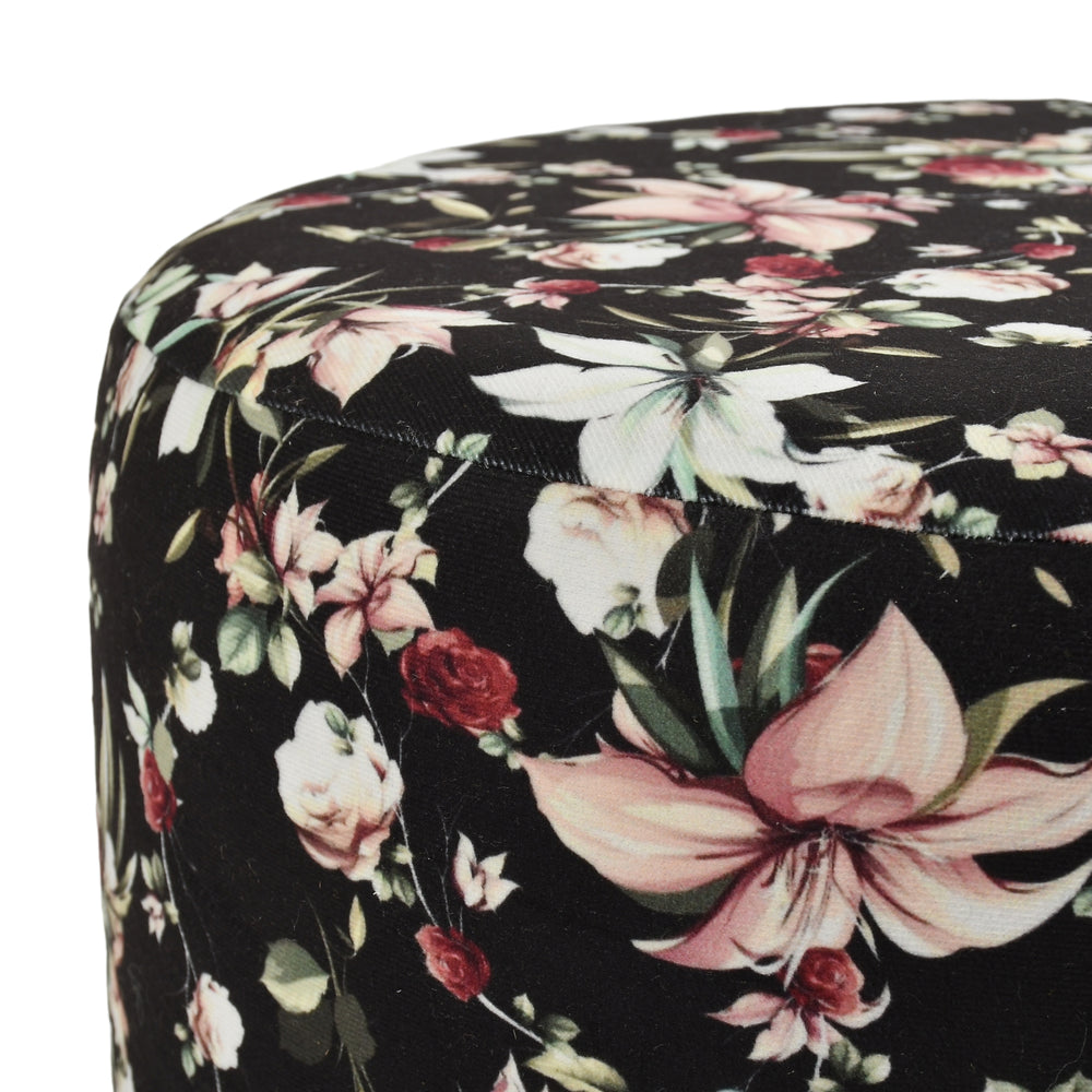 Warli Ottoman Stool - Printed