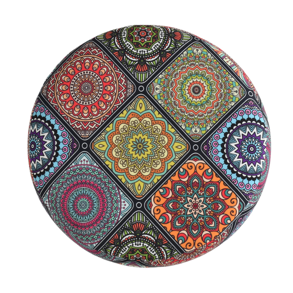 Warli Ottoman Stool - Printed