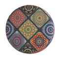 Warli Ottoman Stool - Printed