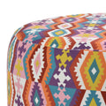 Warli Ottoman Stool - Printed