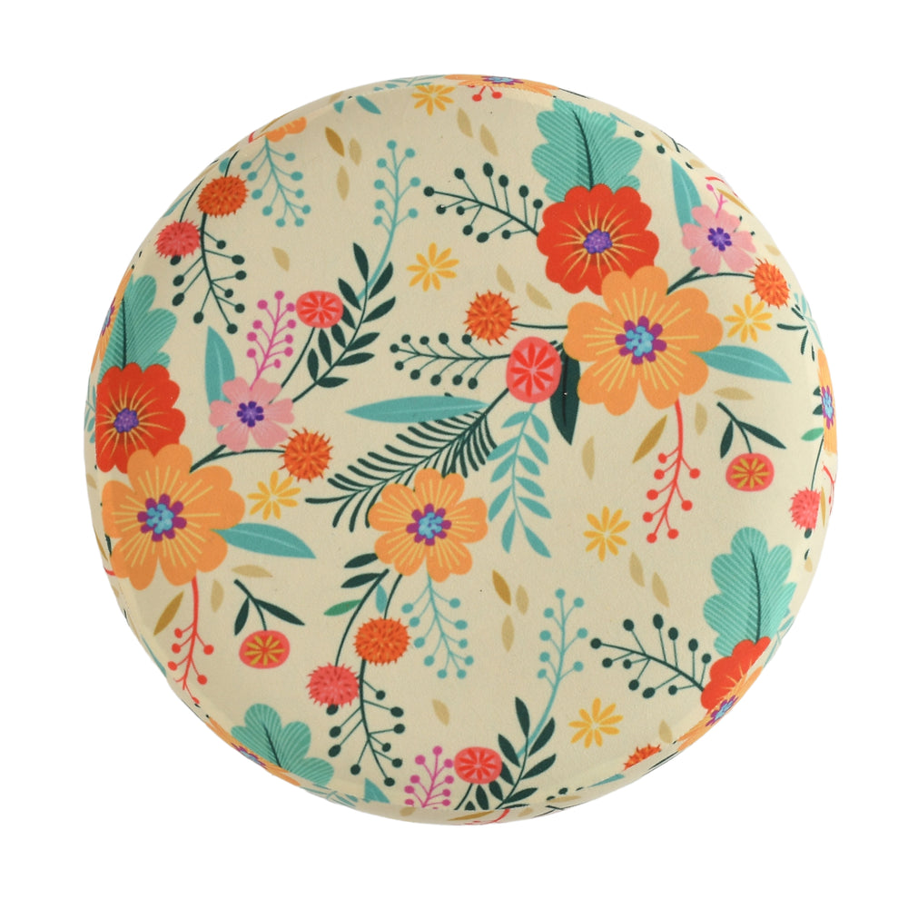 Warli Ottoman Stool - Printed