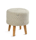 Patachitra Ottoman Stool - Jute